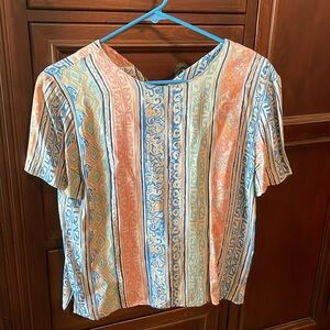 Vintage colorful blouse